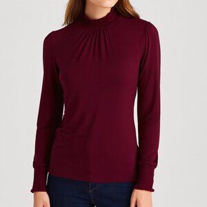 Ann Taylor Long Sleeve Blouse – Size Large